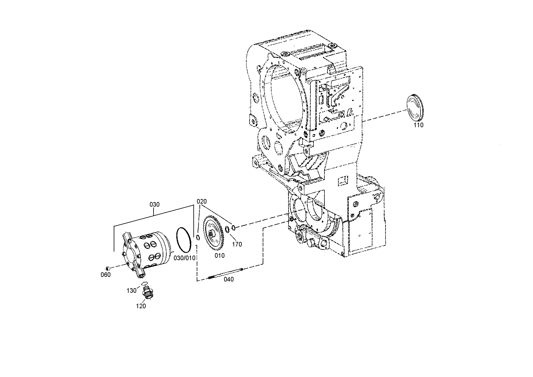 drawing for DOOSAN 252620 - COVER (figure 1)