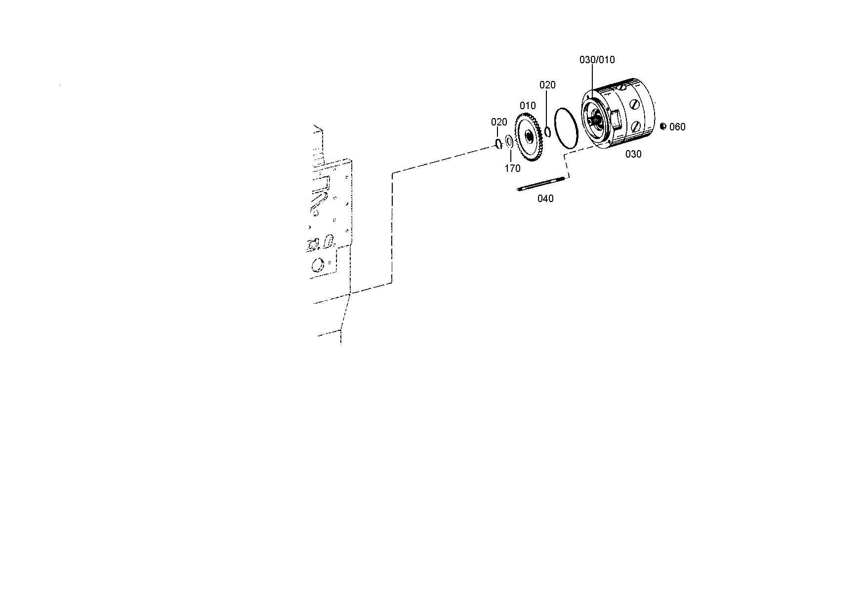 drawing for DOOSAN 052683 - SPUR GEAR (figure 2)