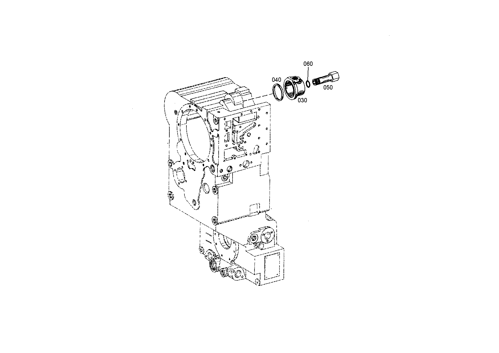 drawing for DOOSAN 252257 - GASKET (figure 3)