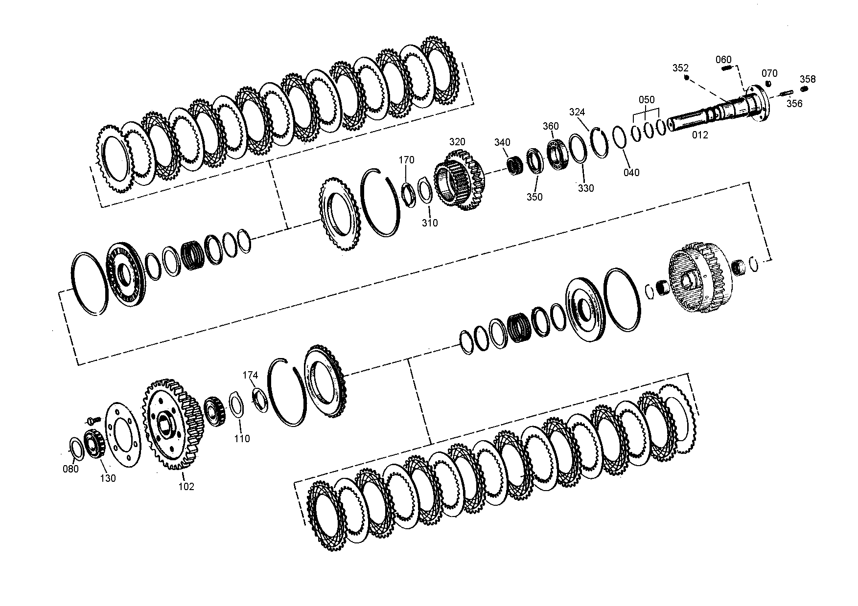 drawing for DOOSAN 252380 - SPUR GEAR (figure 3)