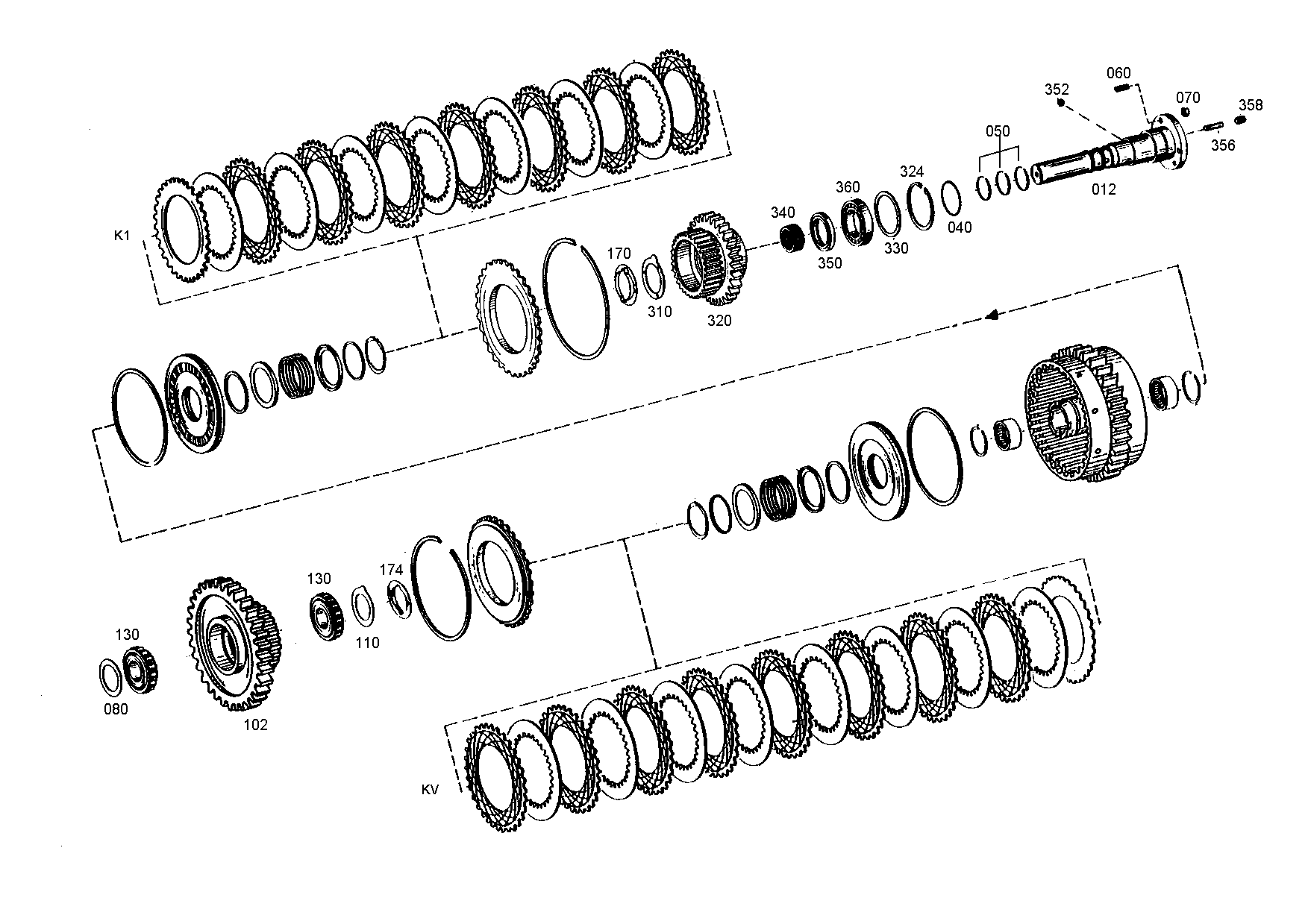 drawing for DOOSAN 252380 - SPUR GEAR (figure 4)