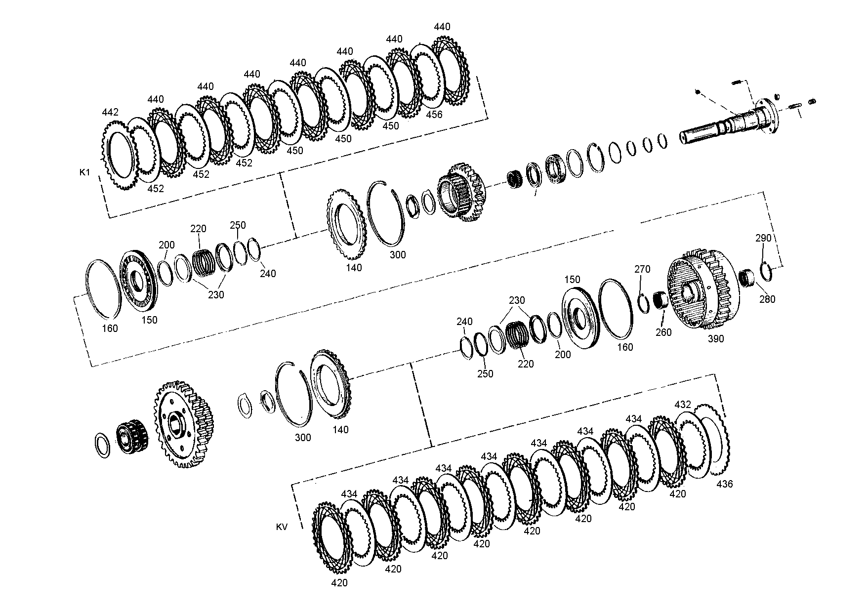 drawing for GROVE 8781414 - OUTER CLUTCH DISC (figure 5)
