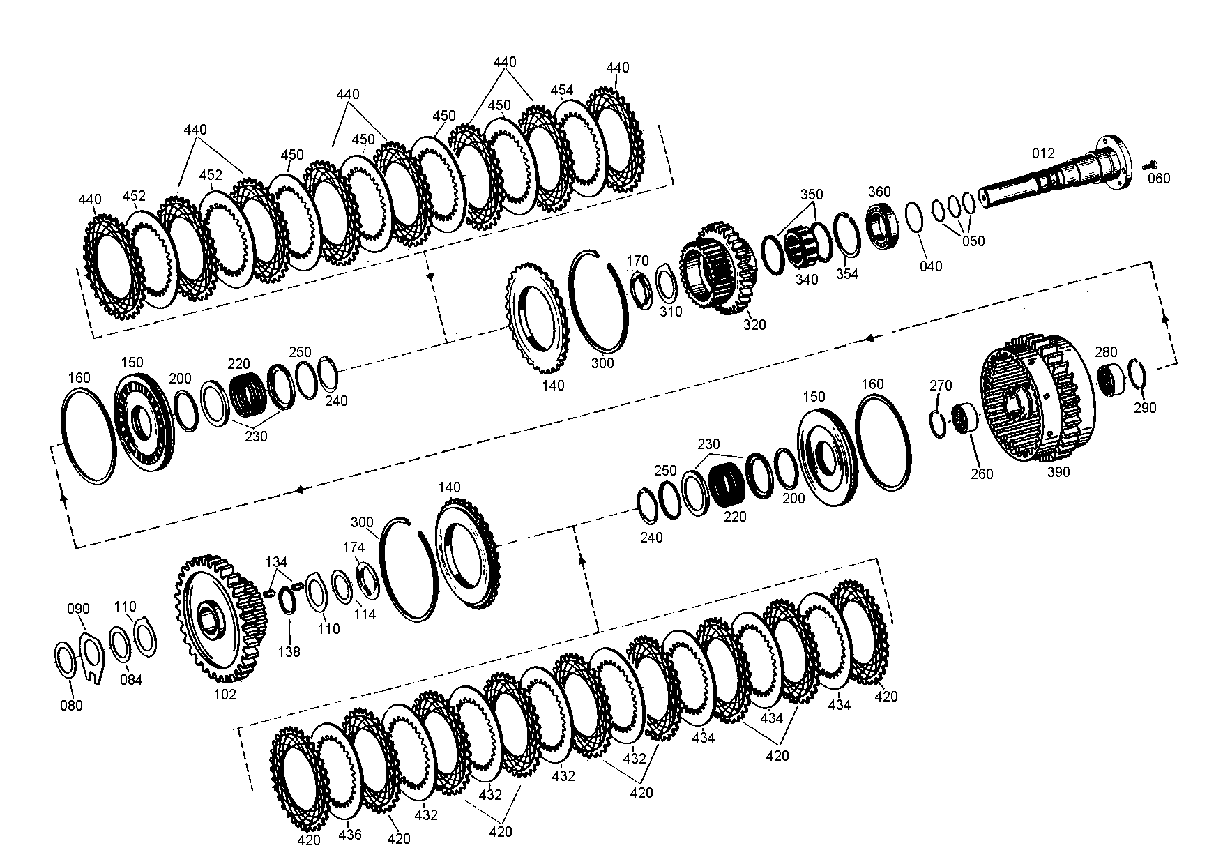 drawing for CNH NEW HOLLAND 183667A1 - SPUR GEAR (figure 1)