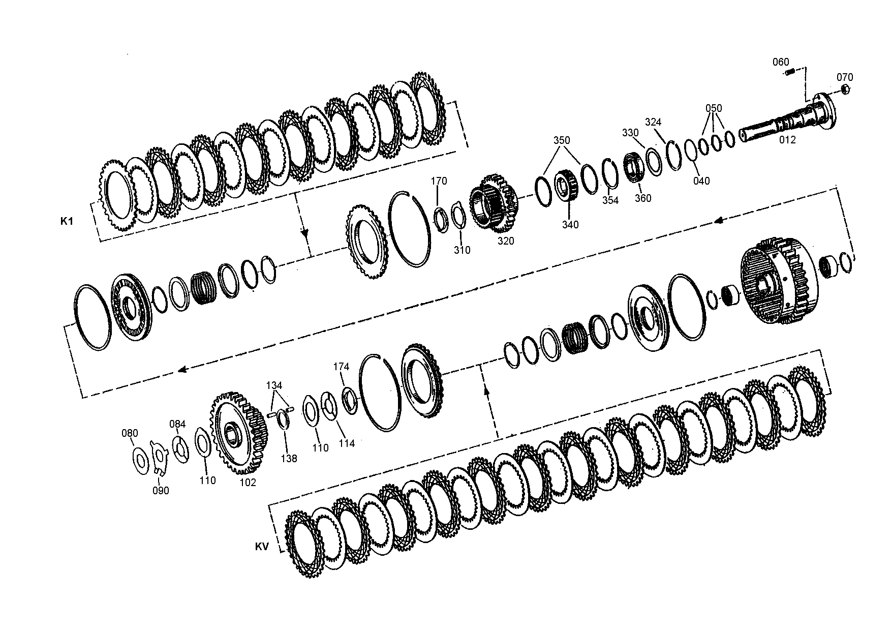 drawing for NACCO-IRV 1390841 - HELICAL GEAR (figure 1)