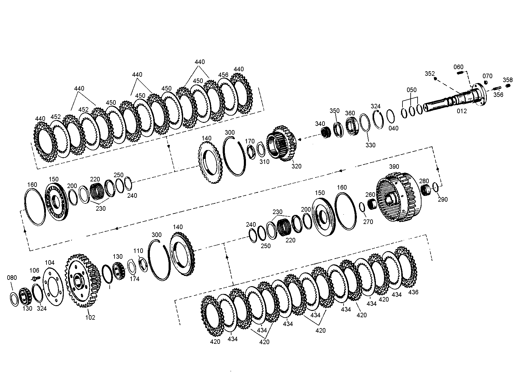drawing for DOOSAN 252036 - SPUR GEAR (figure 2)