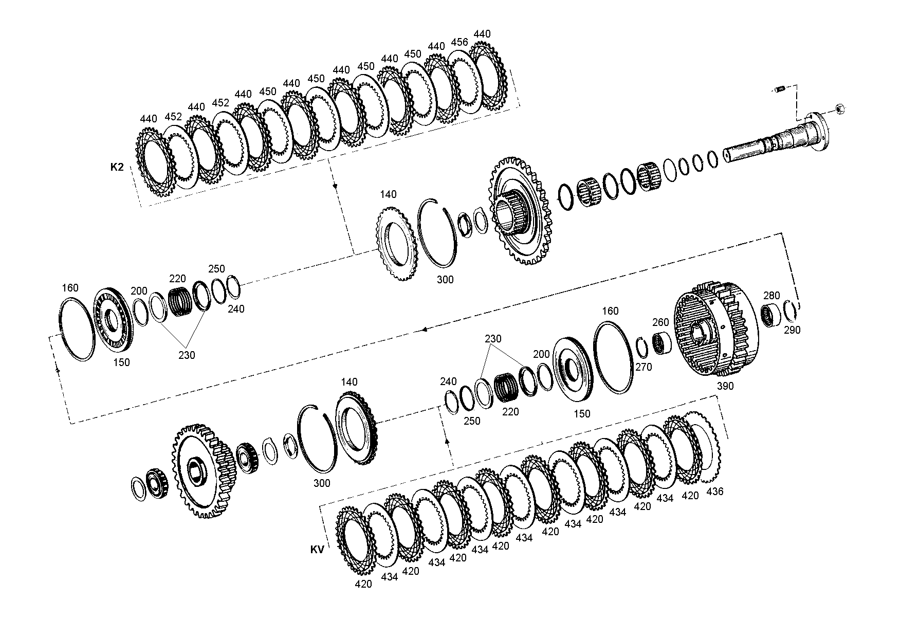 drawing for VOLVO 002288825 - SELECTOR FORK (figure 1)