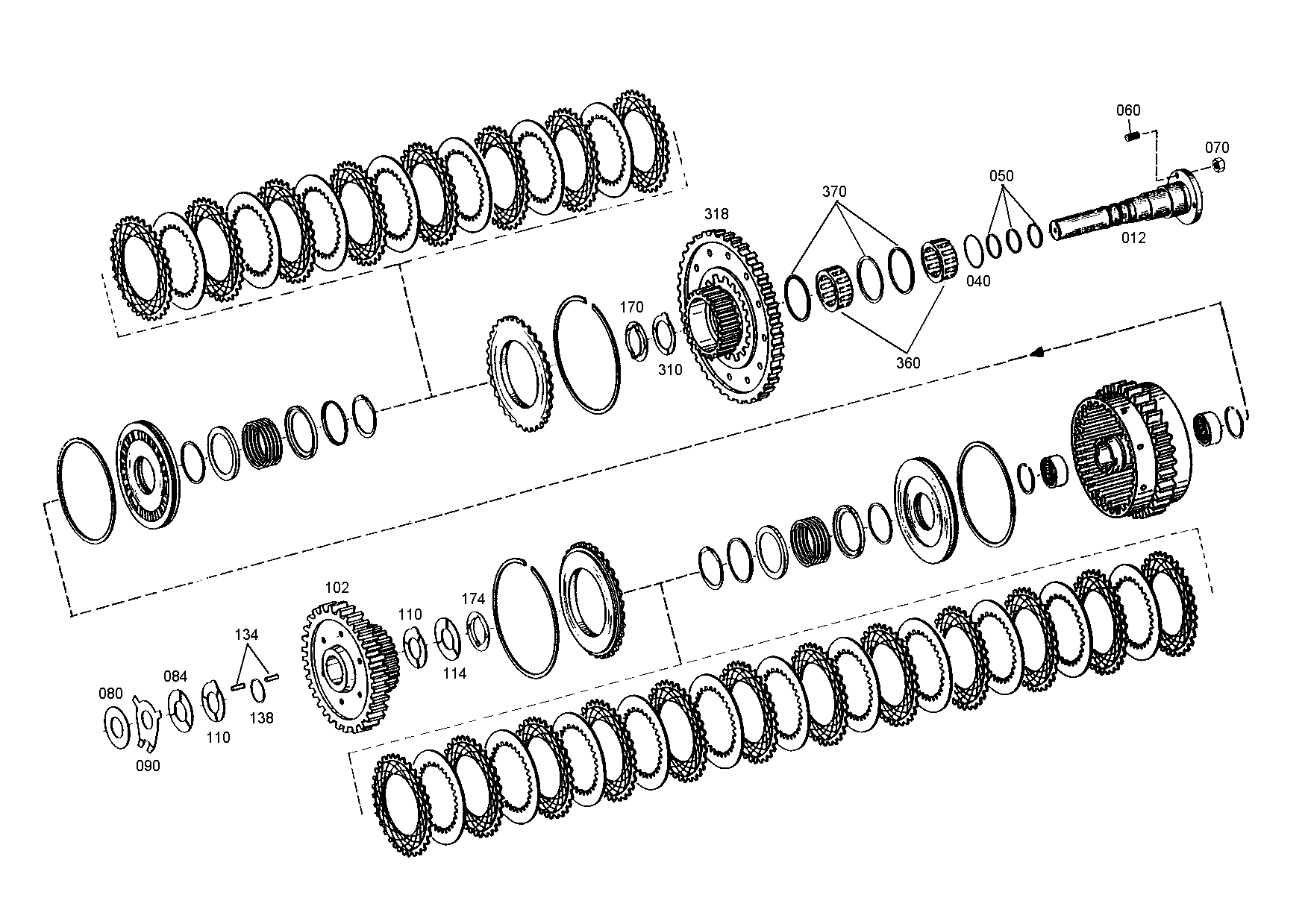 drawing for NACCO-IRV 1390857 - AXLE (figure 4)