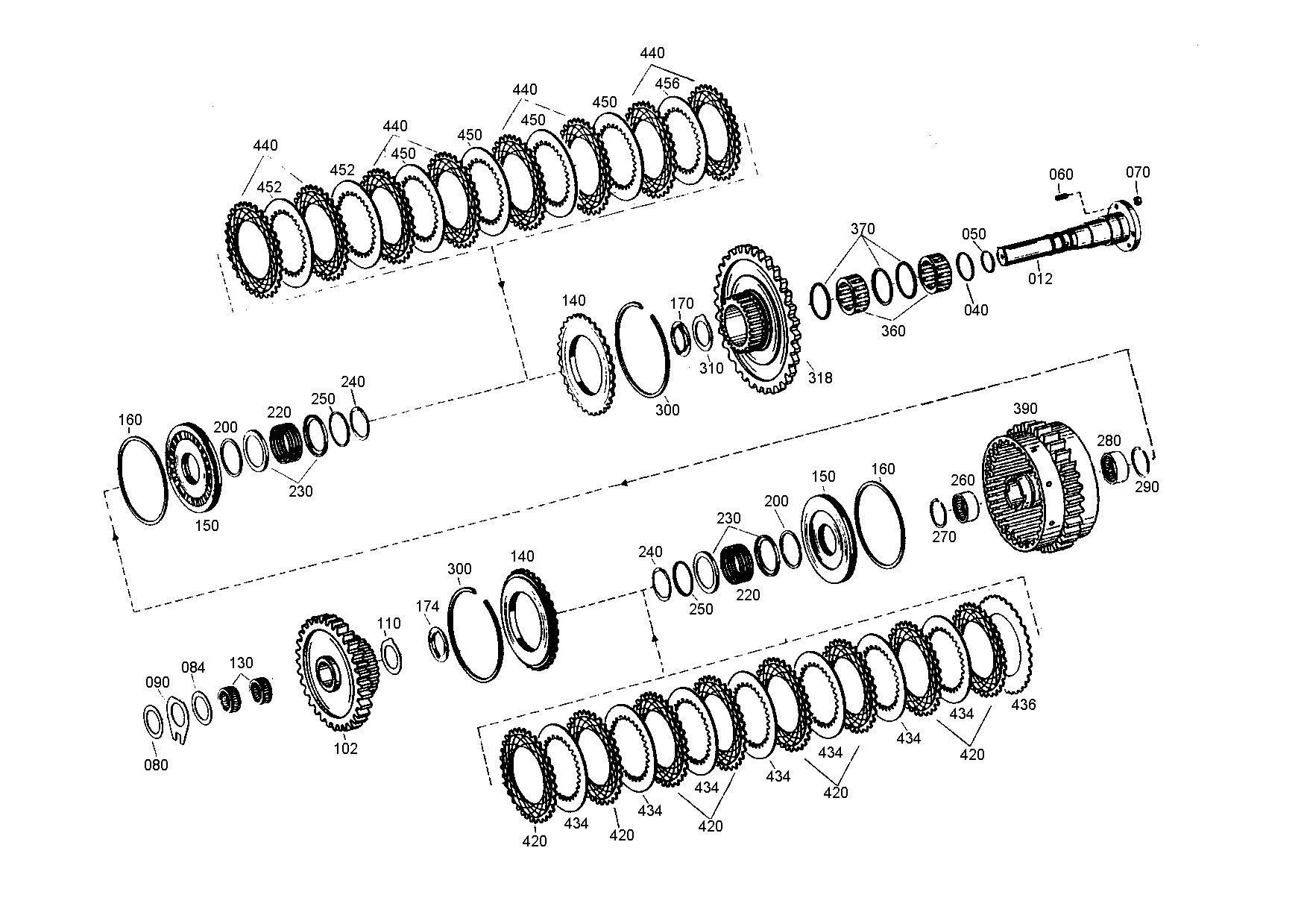 drawing for CNH NEW HOLLAND 75310730 - SPUR GEAR (figure 1)