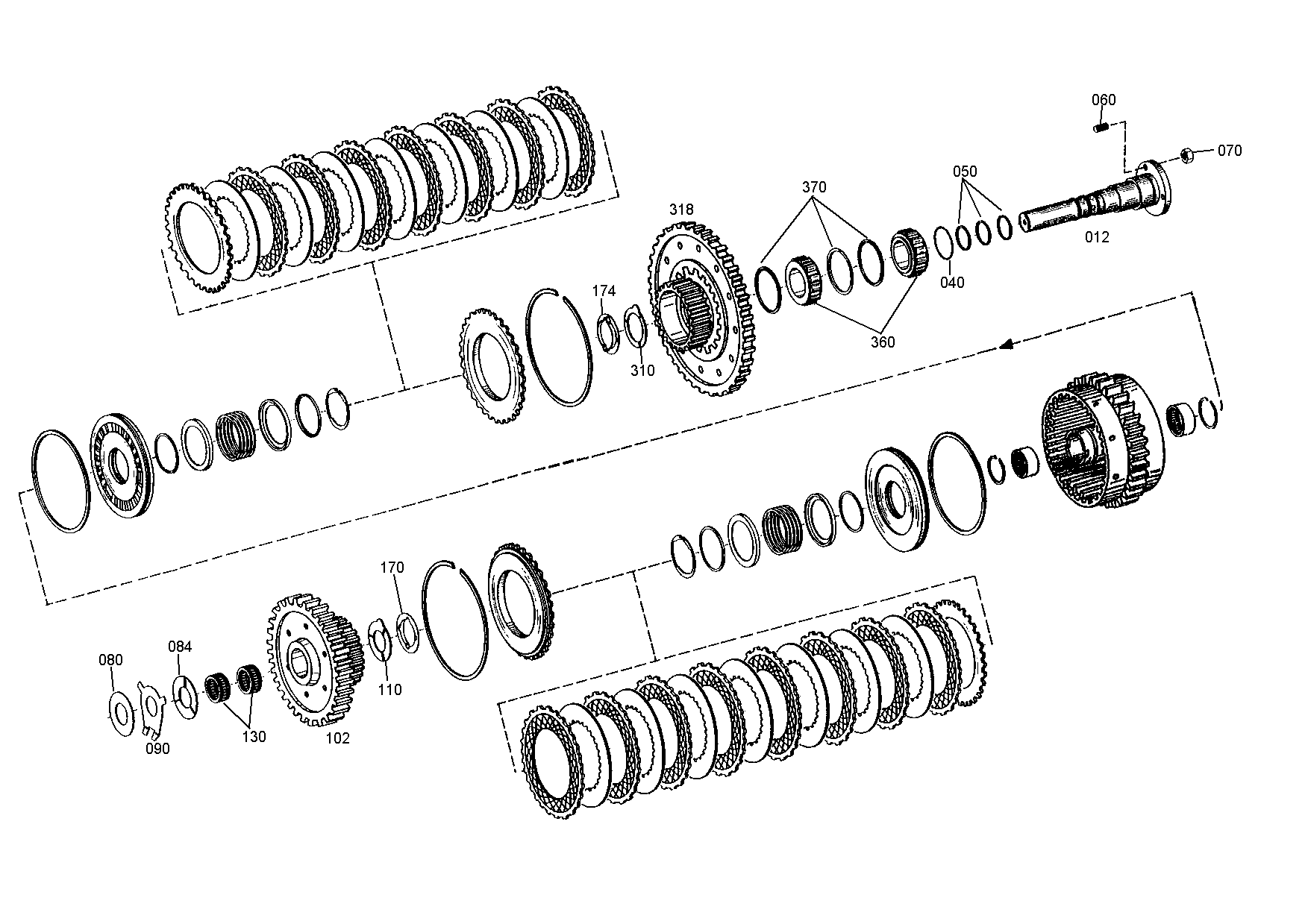 drawing for CNH NEW HOLLAND 75310730 - SPUR GEAR (figure 2)