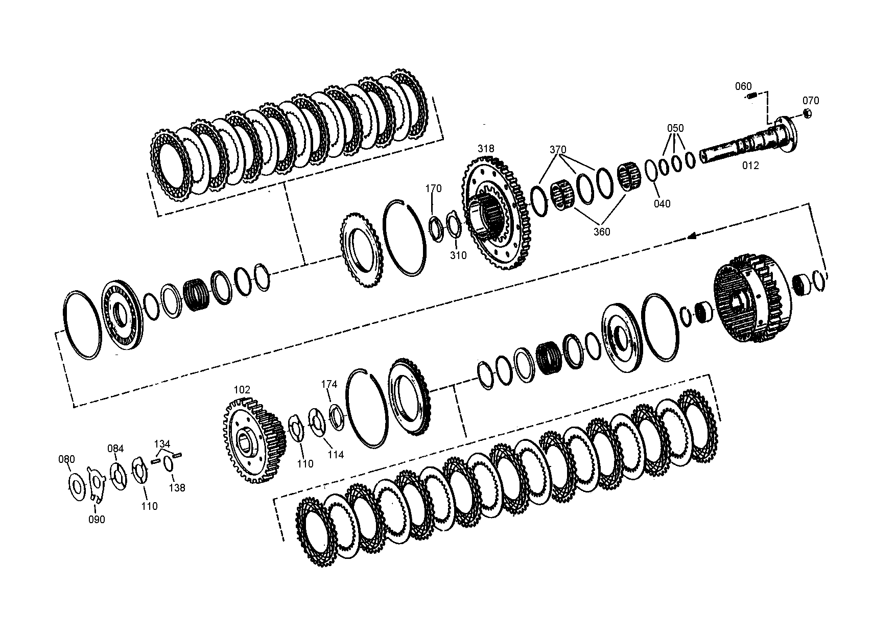 drawing for CNH NEW HOLLAND 183667A1 - SPUR GEAR (figure 3)