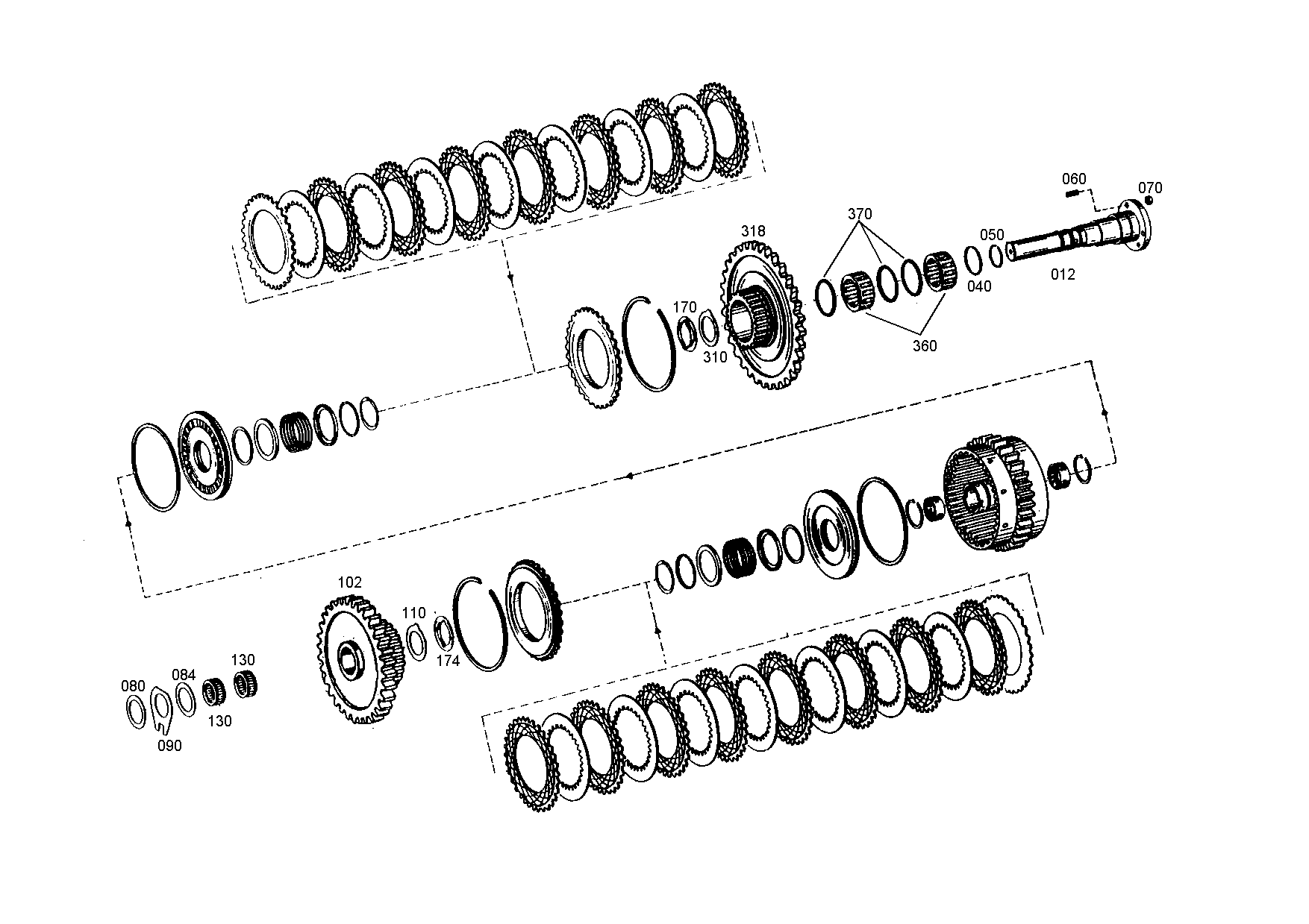drawing for CNH NEW HOLLAND 75310730 - SPUR GEAR (figure 4)