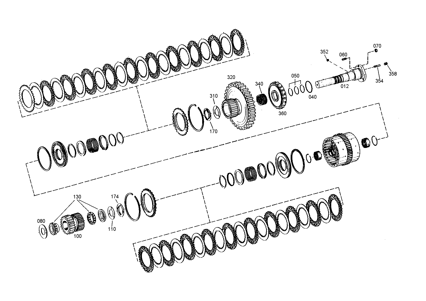 drawing for DOOSAN 252214 - CYL. ROLLER BEARING (figure 2)