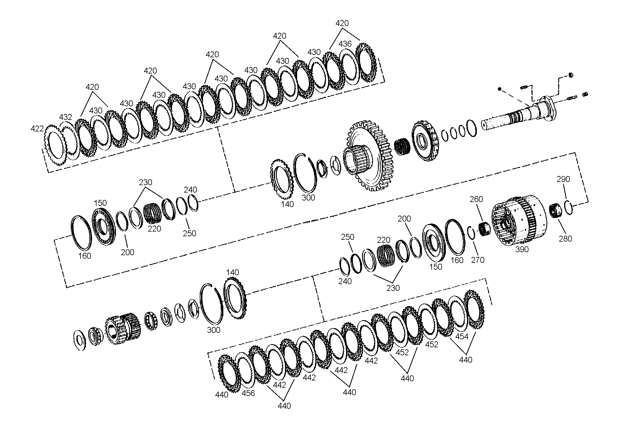 drawing for DOOSAN 252794 - DISC CARRIER (figure 5)