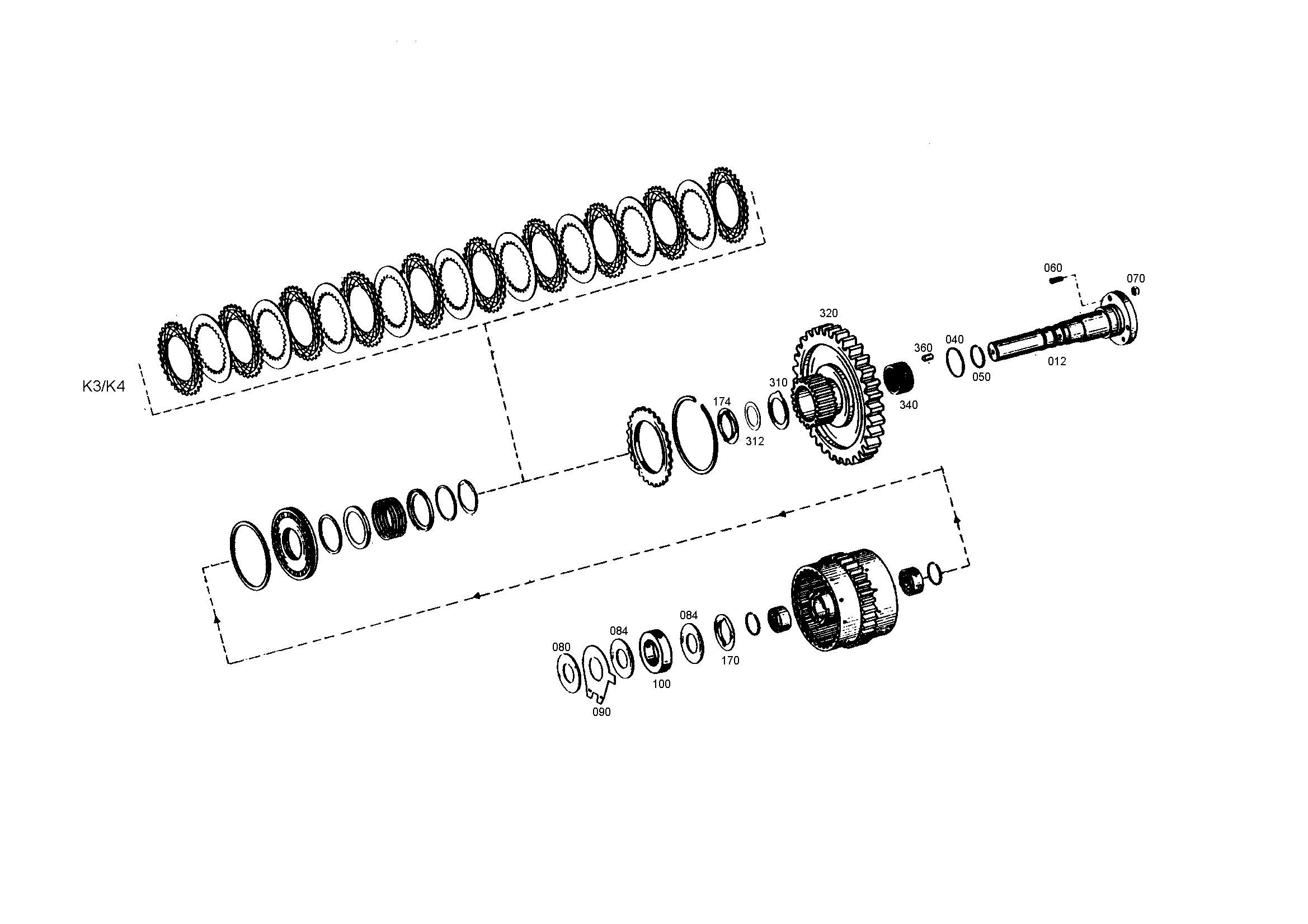 drawing for JOHN DEERE T162285 - SPUR GEAR (figure 5)