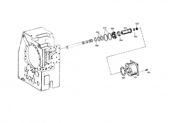 drawing for TEREX EQUIPMENT LIMITED 1045907018 - CAP SCREW (figure 5)