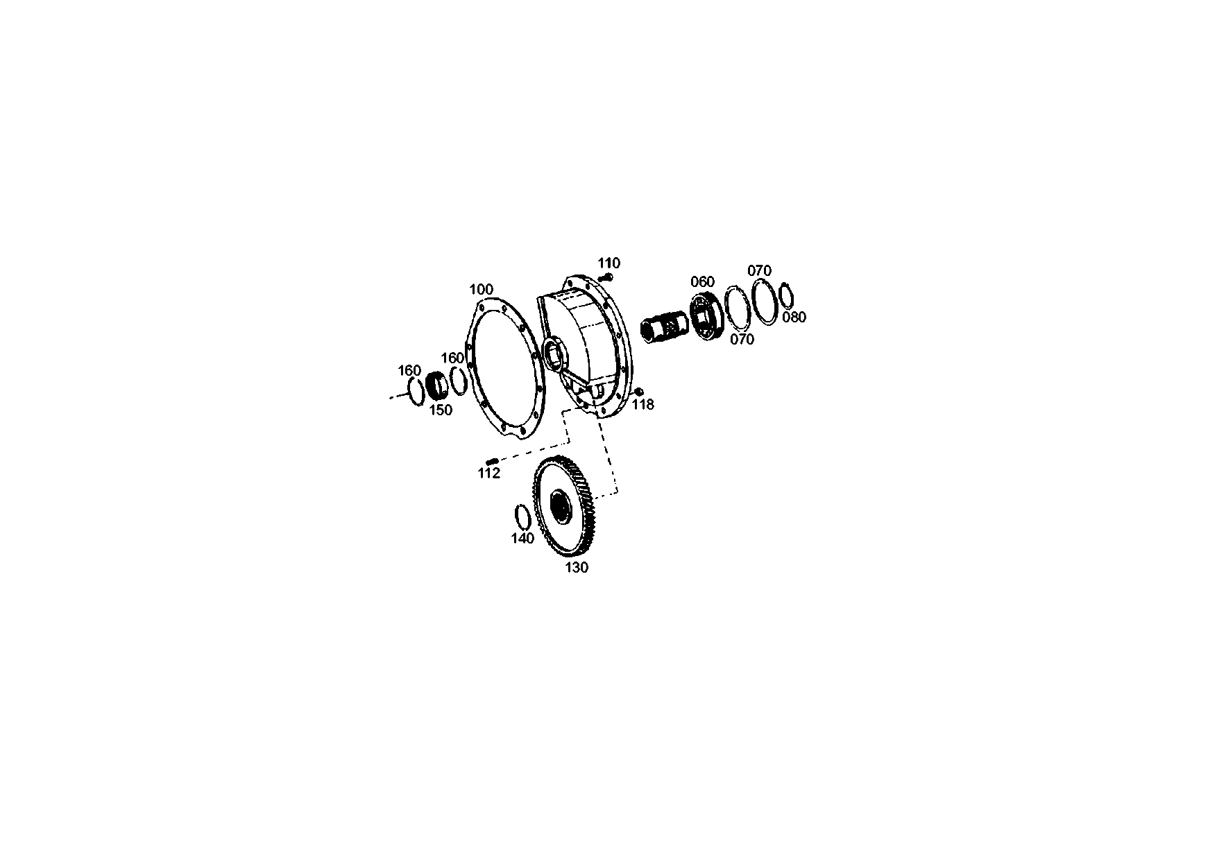 drawing for FURUKAWA A0360051368 - SNAP RING (figure 4)