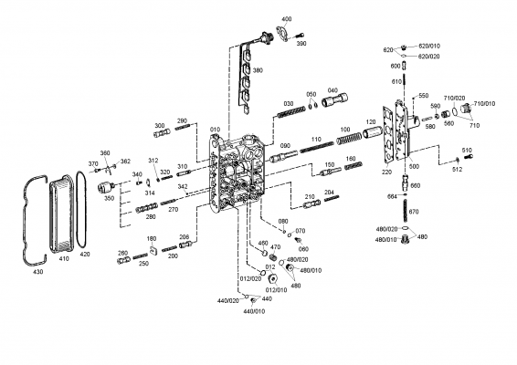 drawing for VOLVO 2291836 - SOLENOID VALVE (figure 5)