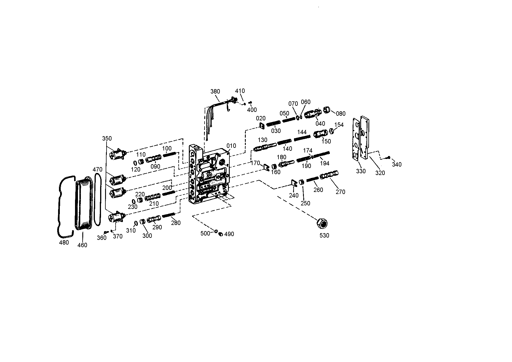 drawing for Manitowoc Crane Group Germany 01684076 - WIRING HARNESS (figure 5)