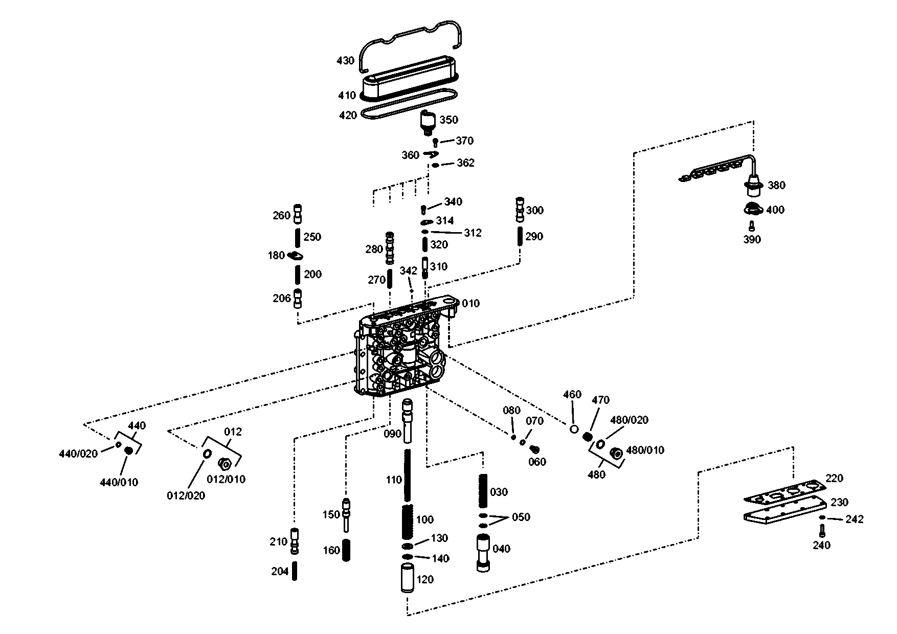 drawing for NOELL GMBH 143250053 - SHIFT SYSTEM (figure 4)