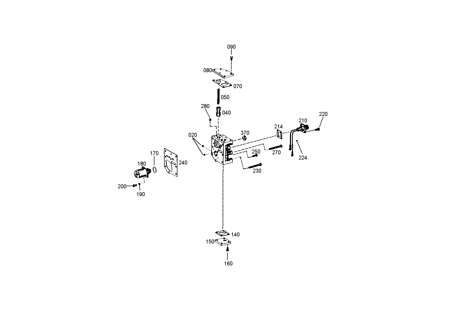 drawing for DOOSAN 152977 - ORIFICE (figure 1)