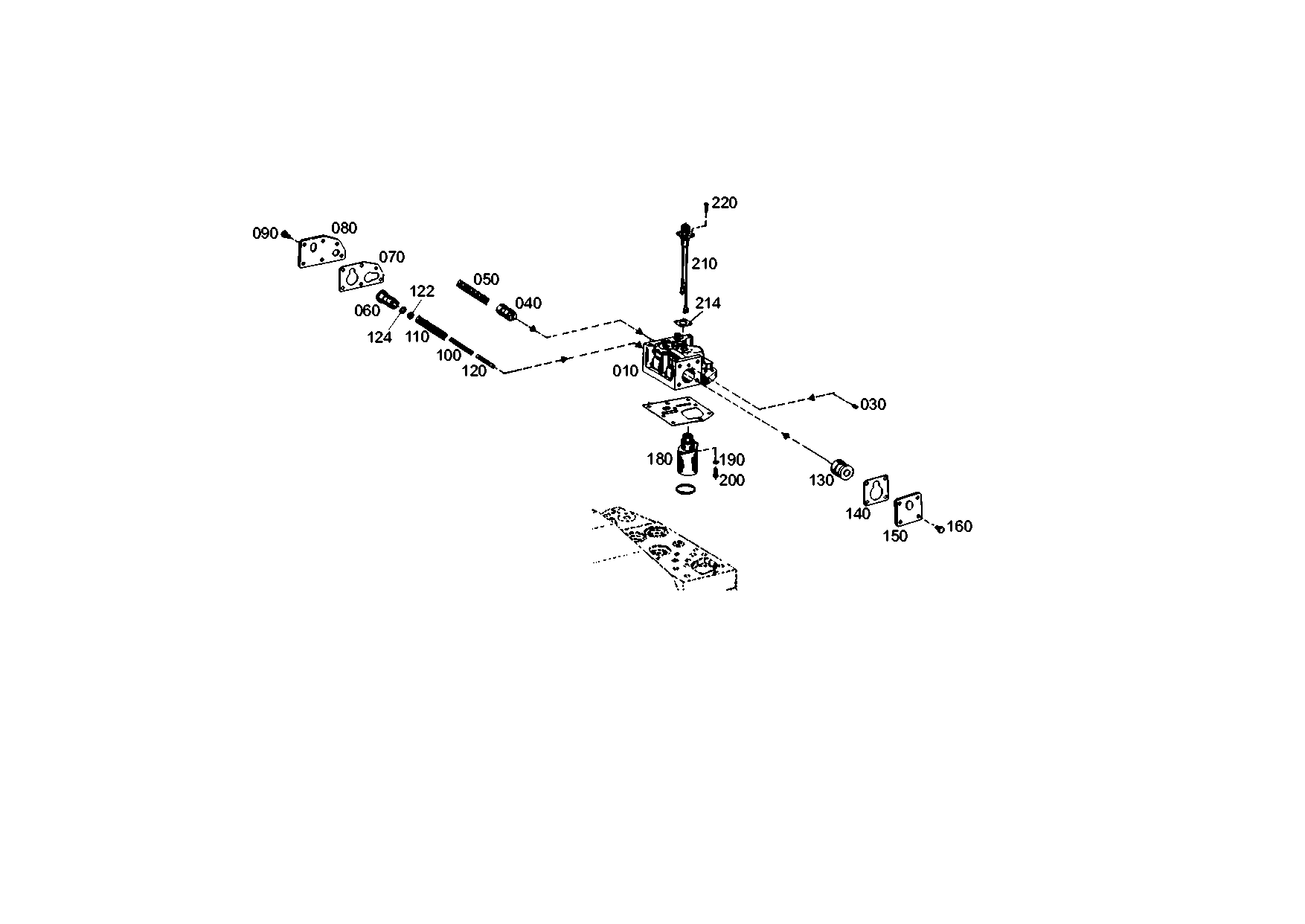 drawing for LIEBHERR GMBH 5006 732 - COMPR.SPRING (figure 4)