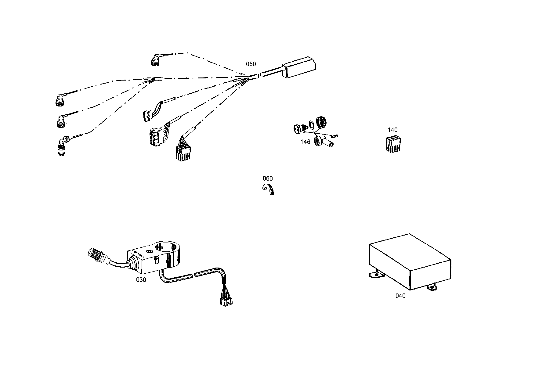 drawing for MAFI Transport-Systeme GmbH 000,572,3033 - CABLE GENERAL (figure 1)