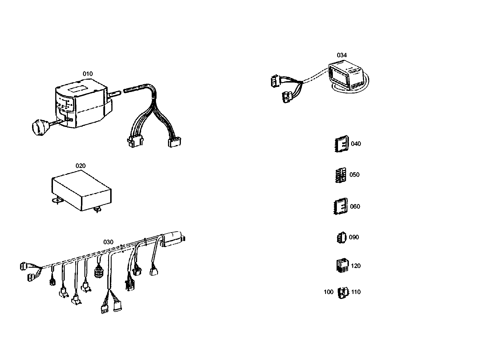 drawing for HYDREMA 590578 - PLUG KIT (figure 1)