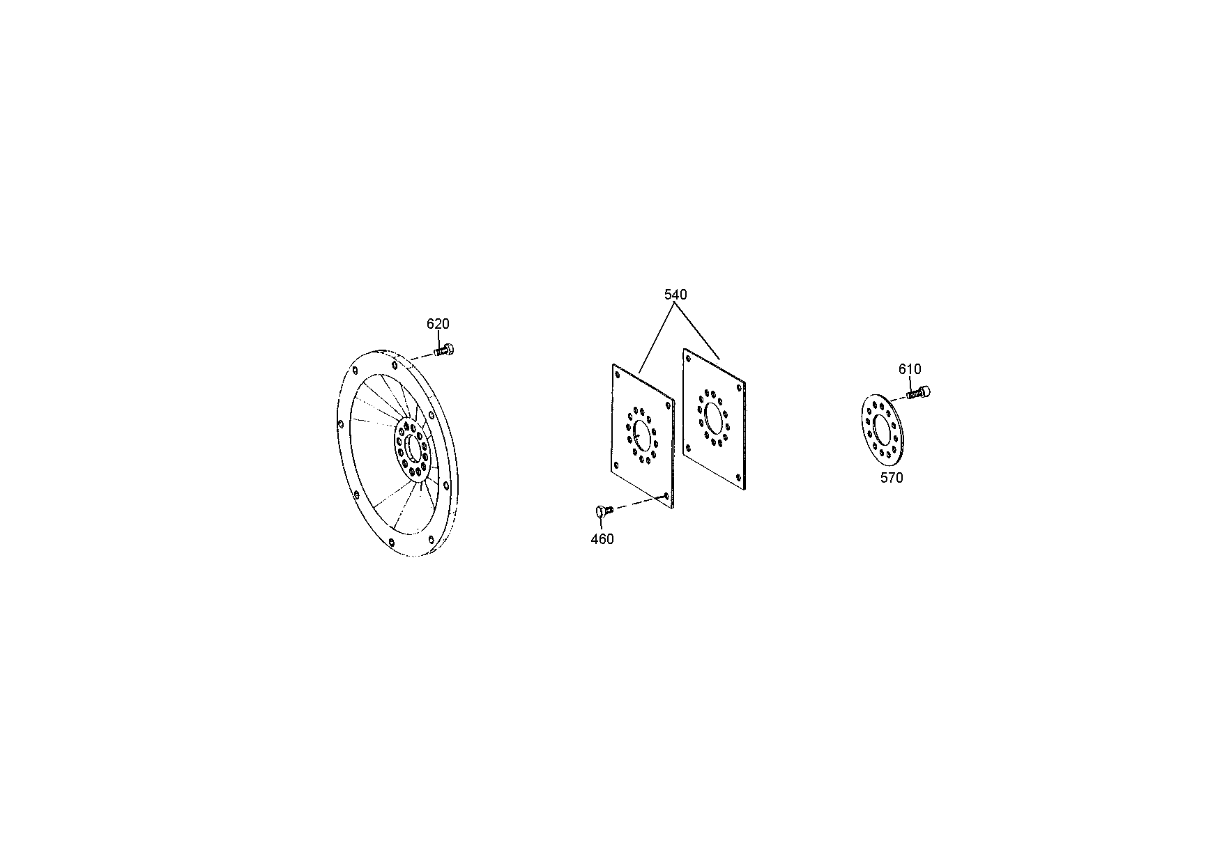 drawing for DOOSAN 252217 - GASKET (figure 3)