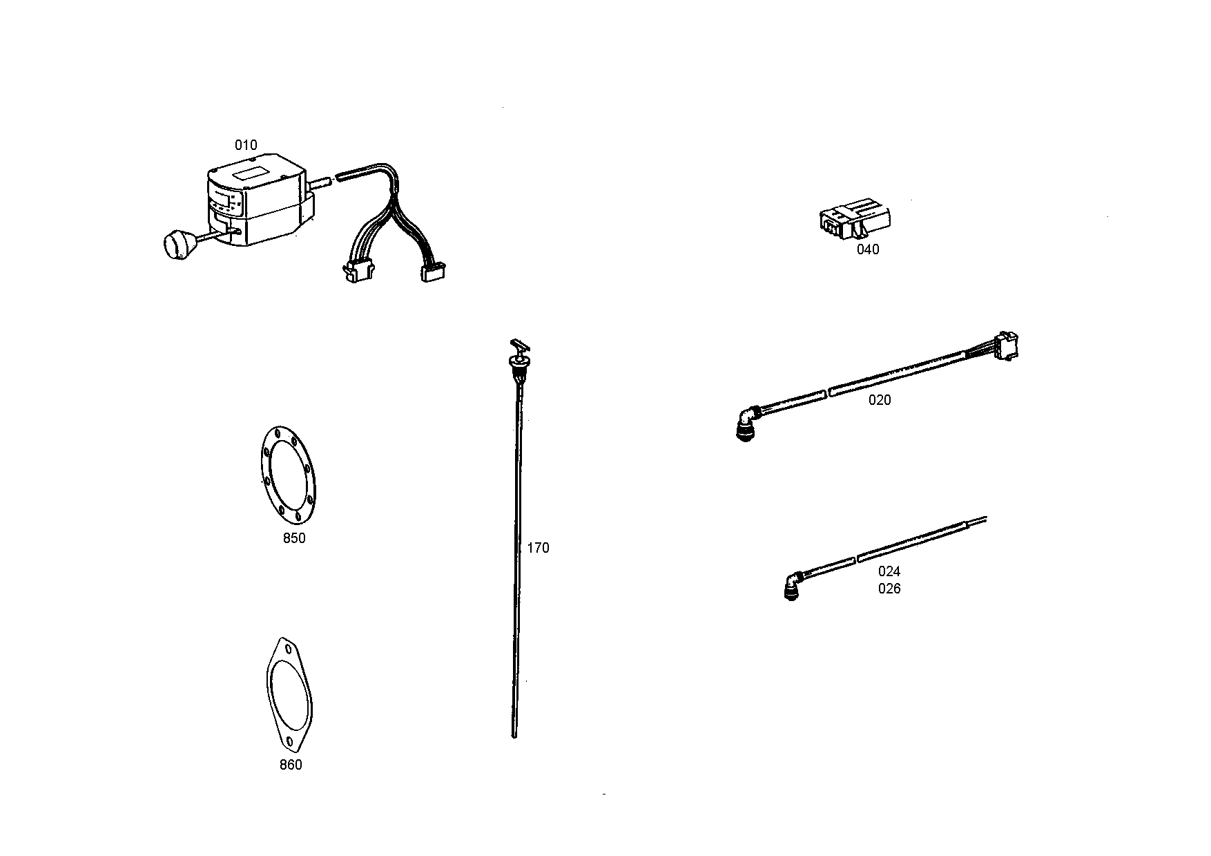 drawing for TEREX EQUIPMENT LIMITED 8479365 - GASKET (figure 4)