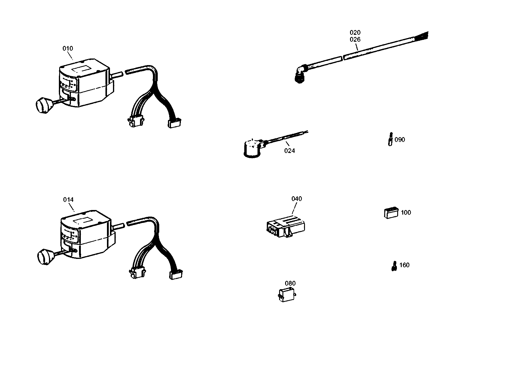 drawing for CNH NEW HOLLAND 8465457 - CABLE GENERAL (figure 3)