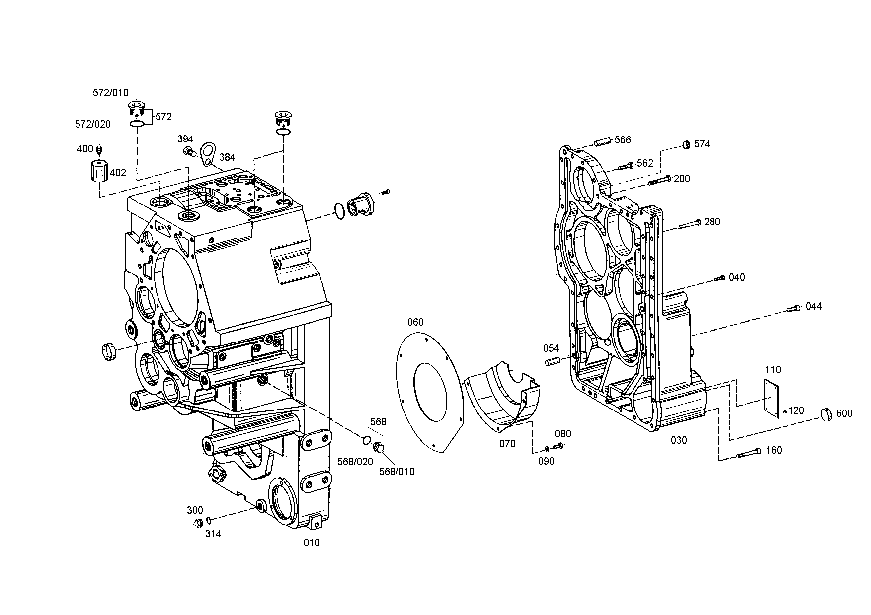 drawing for DOOSAN 143000010 - COVER (figure 2)