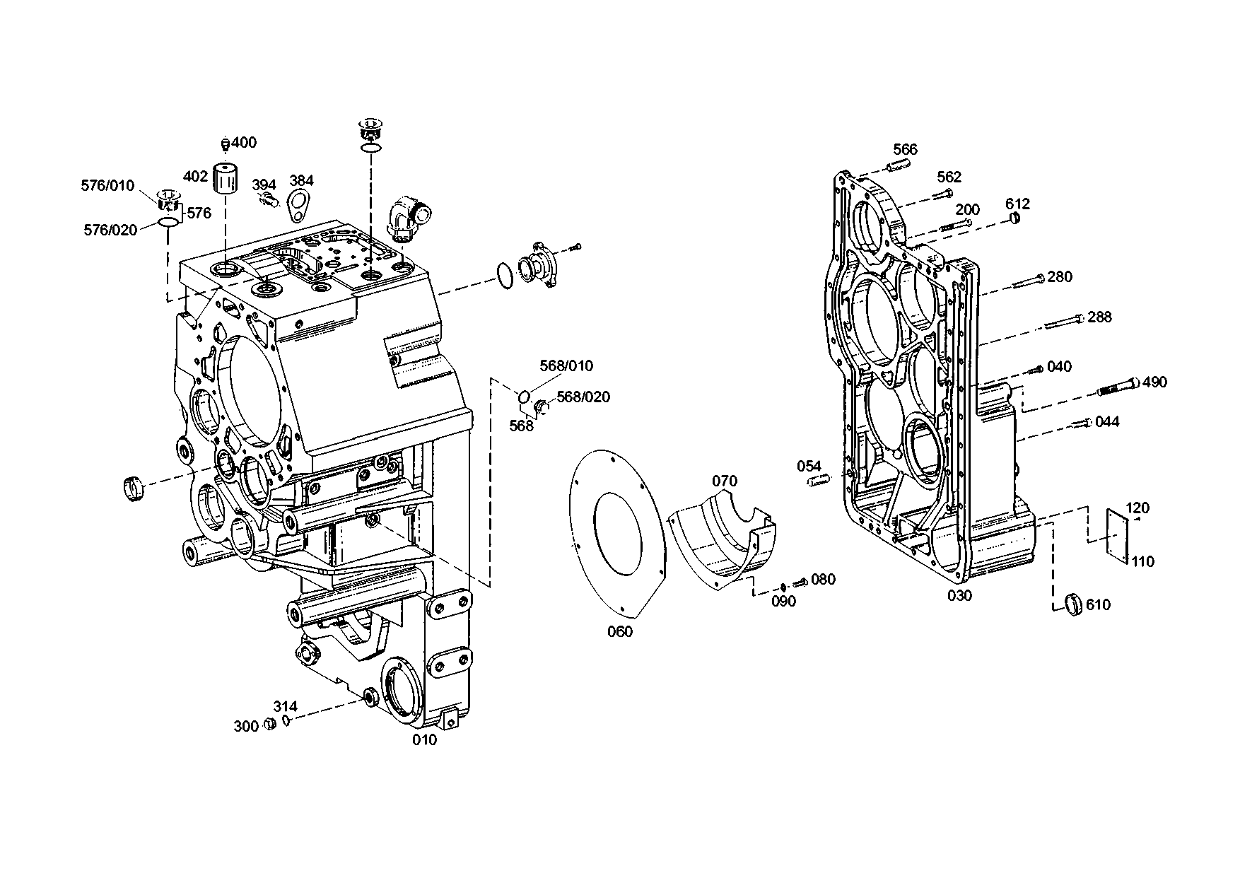 drawing for DOOSAN 143000010 - COVER (figure 3)