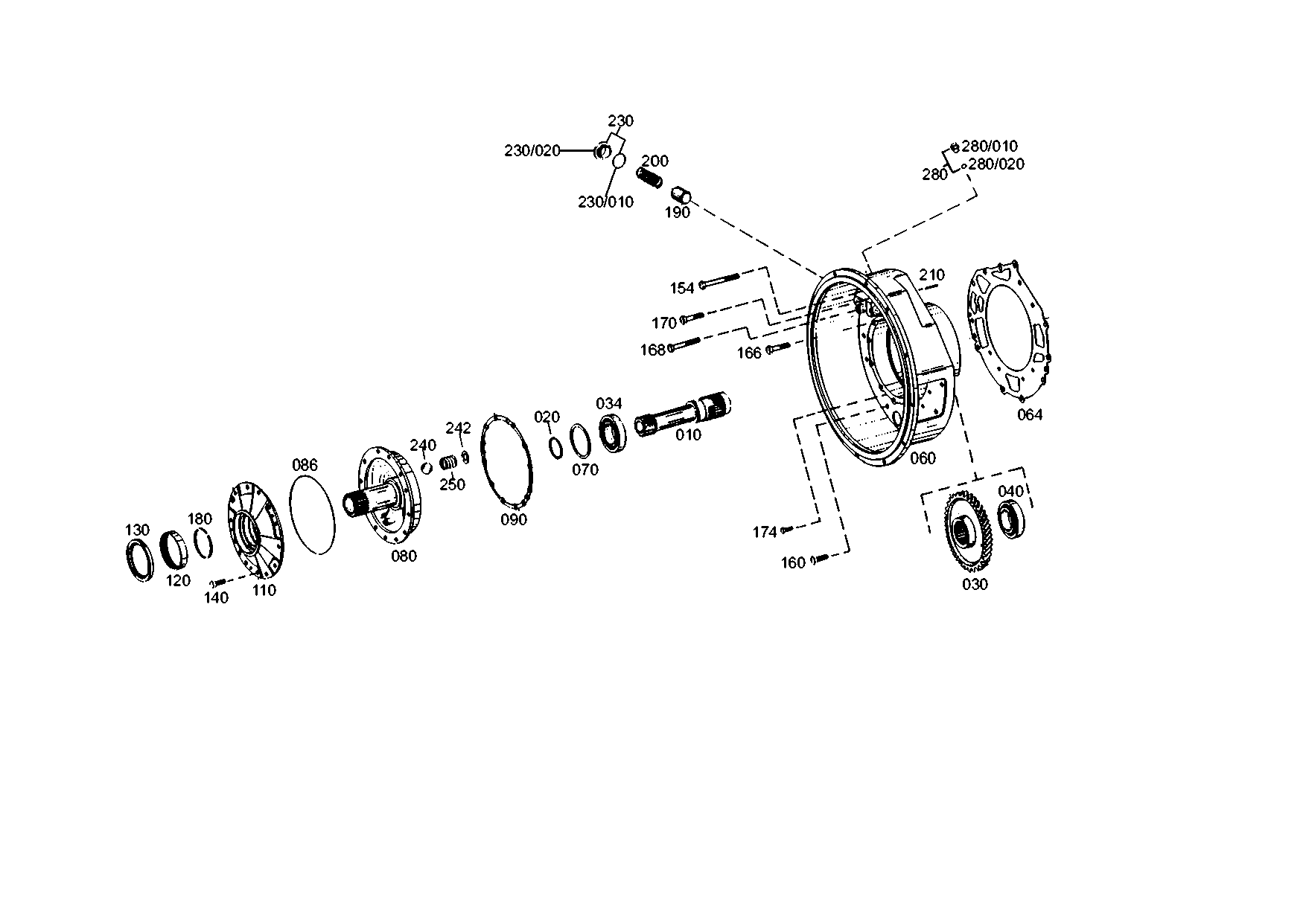 drawing for SCHOPF MASCHINENBAU GMBH 119307 - SHAFT SEAL (figure 1)