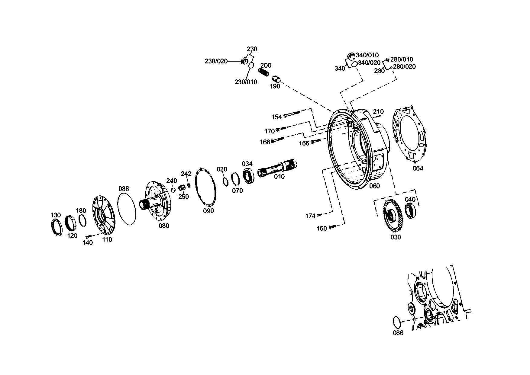 drawing for SCHOPF MASCHINENBAU GMBH 119307 - SHAFT SEAL (figure 4)