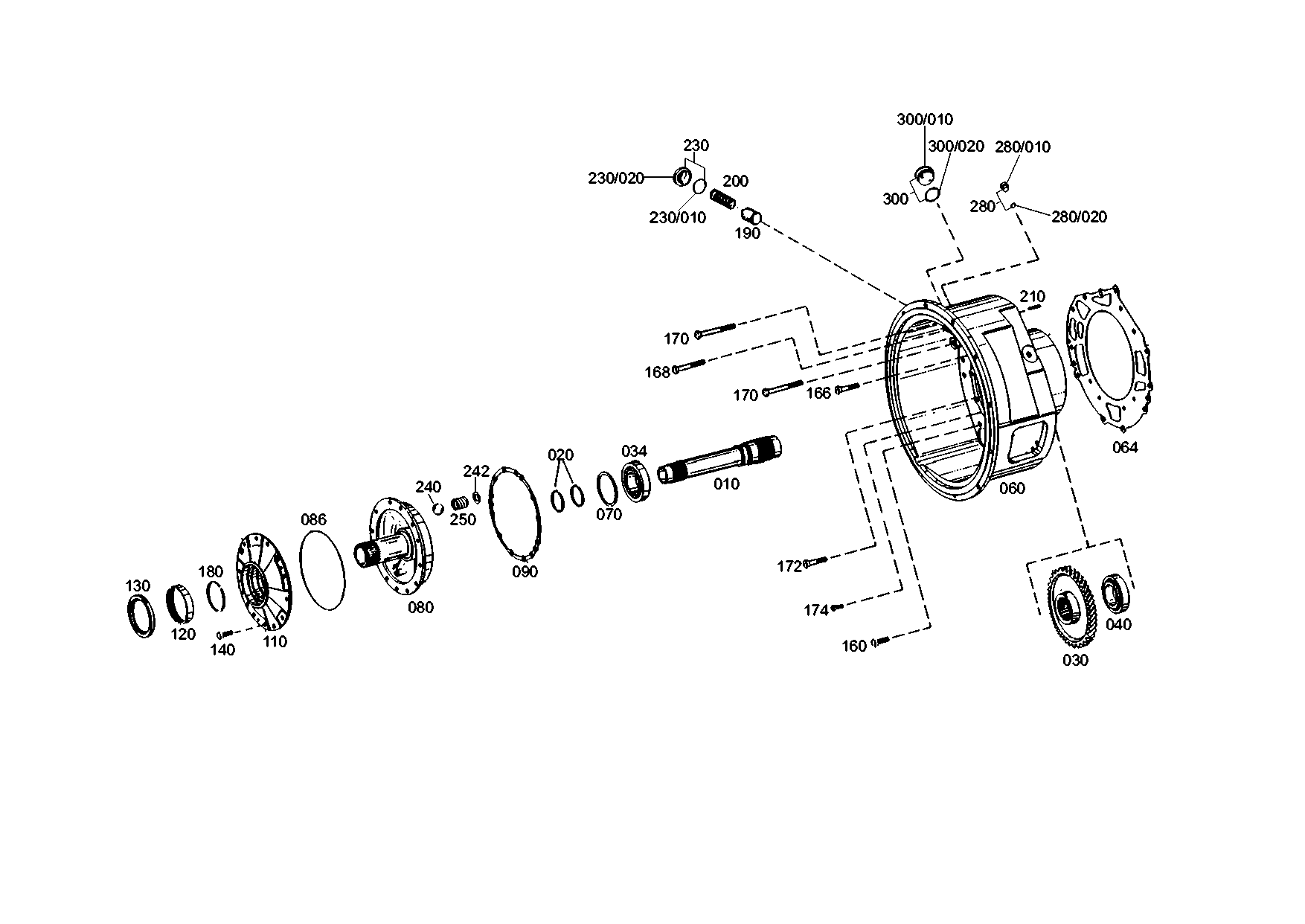 drawing for VOLVO ZM 2291594 - SHAFT SEAL (figure 5)