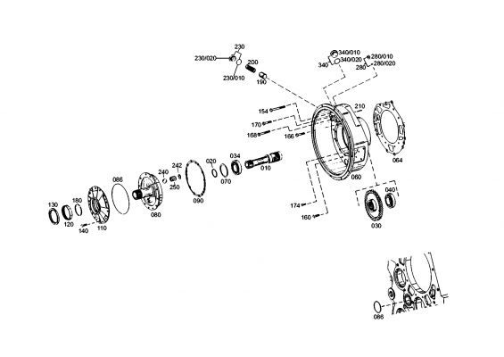 drawing for KALMAR INDUSTRIES INC. 55 X 100 X 26,75 TIMKEN USA - TAPERED ROLLER BEARING (figure 5)