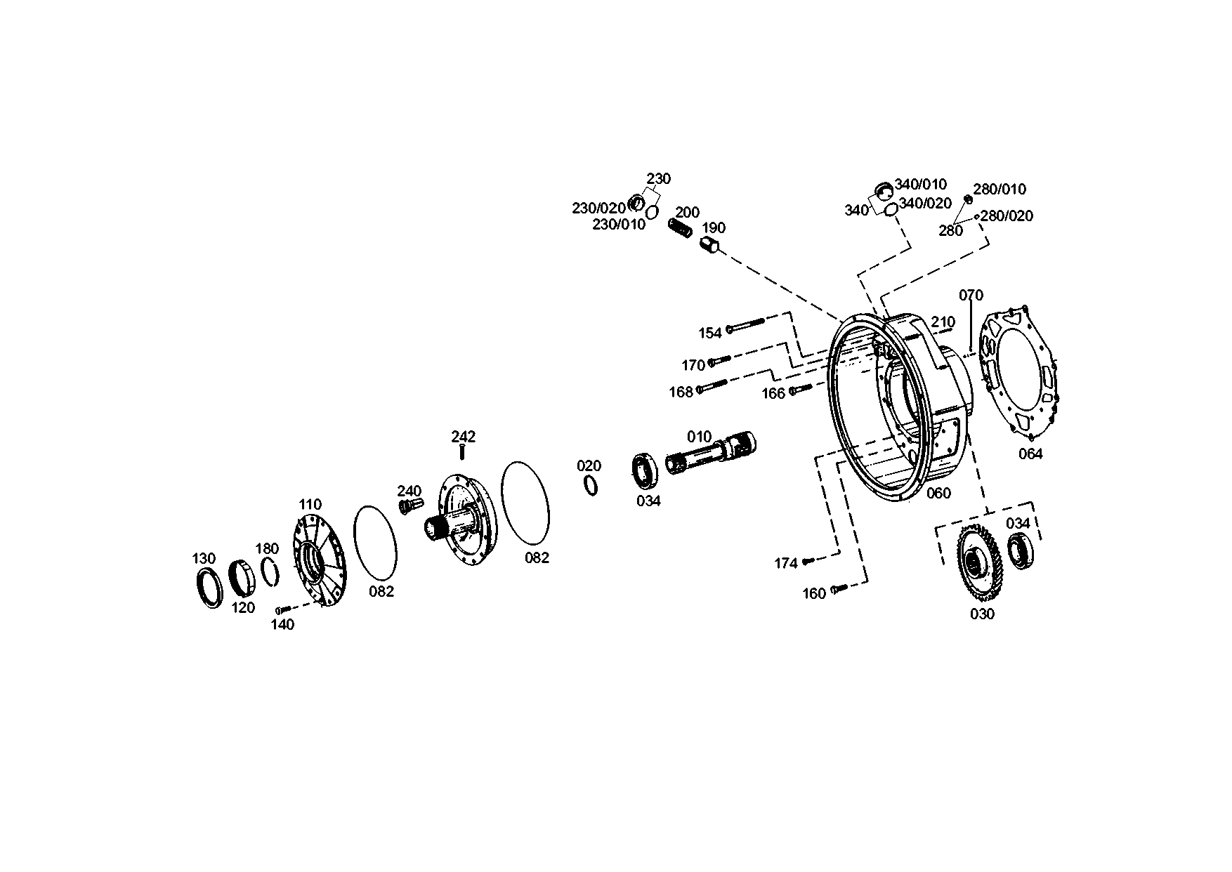 drawing for CASE CORPORATION 8605384 - VALVE (figure 3)