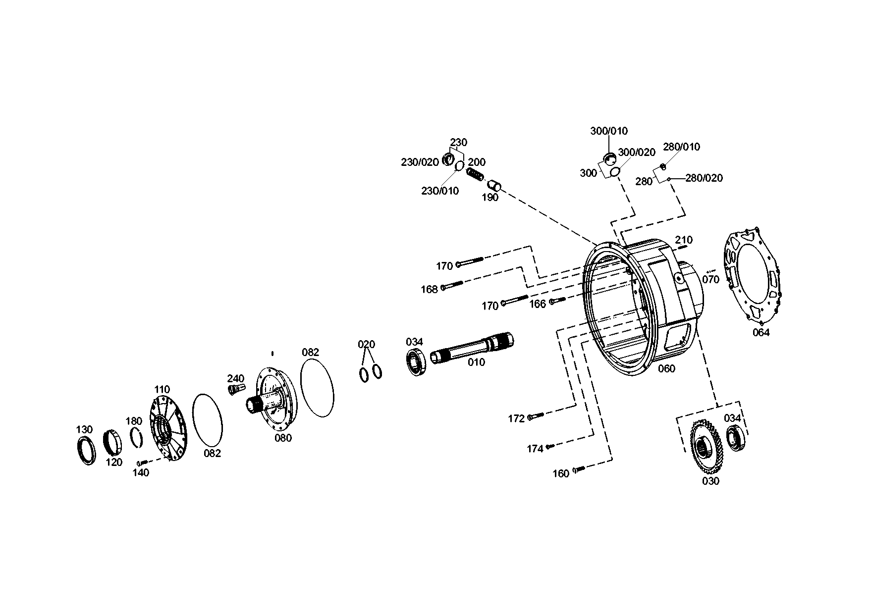 drawing for DOOSAN 504576 - OIL FEED FLANGE (figure 3)