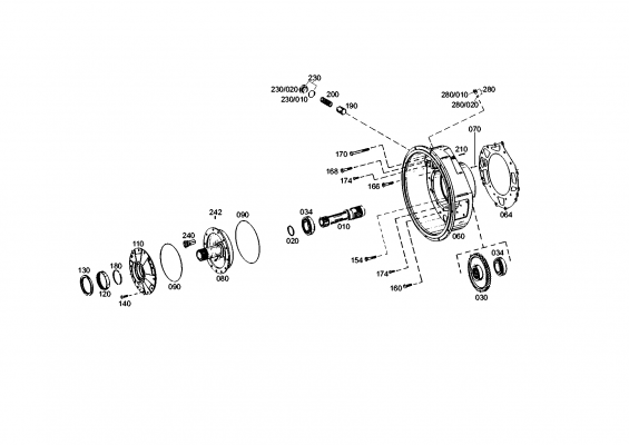 drawing for CASE CORPORATION 8605384 - VALVE (figure 5)