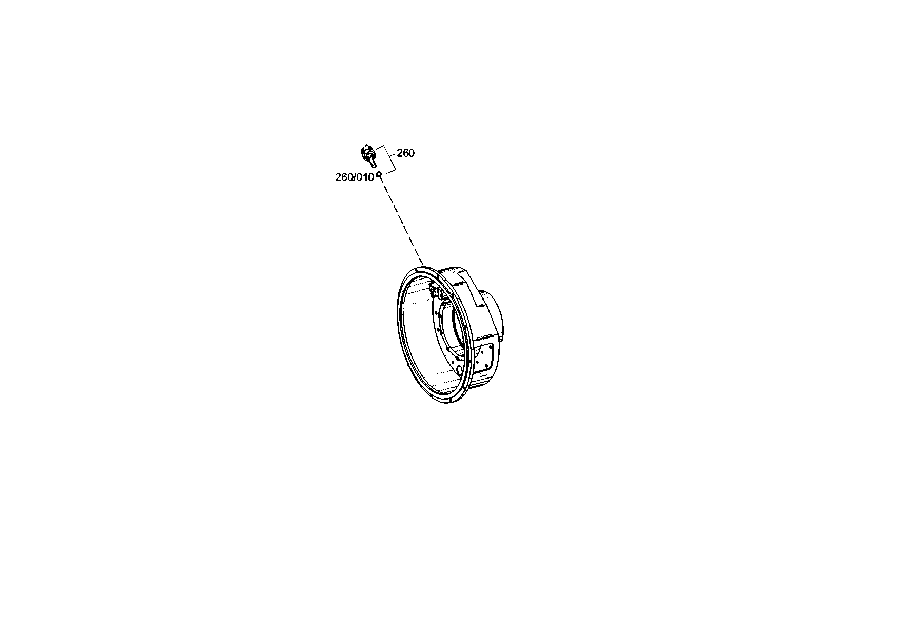 drawing for DOOSAN 1.547-00001 - TEMP.SENSOR (figure 5)