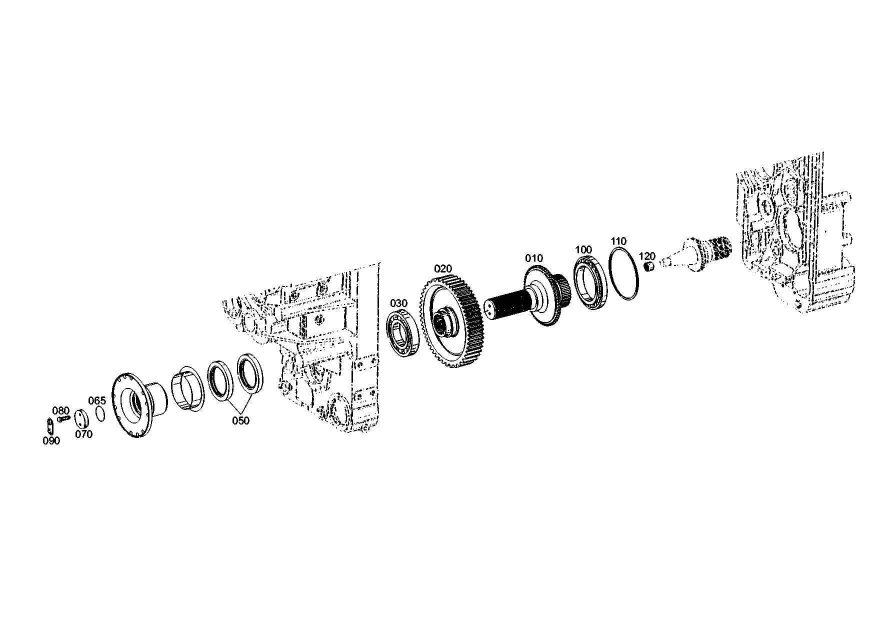 drawing for TEREX EQUIPMENT LIMITED 5904658875 - ROLLER BEARING (figure 5)