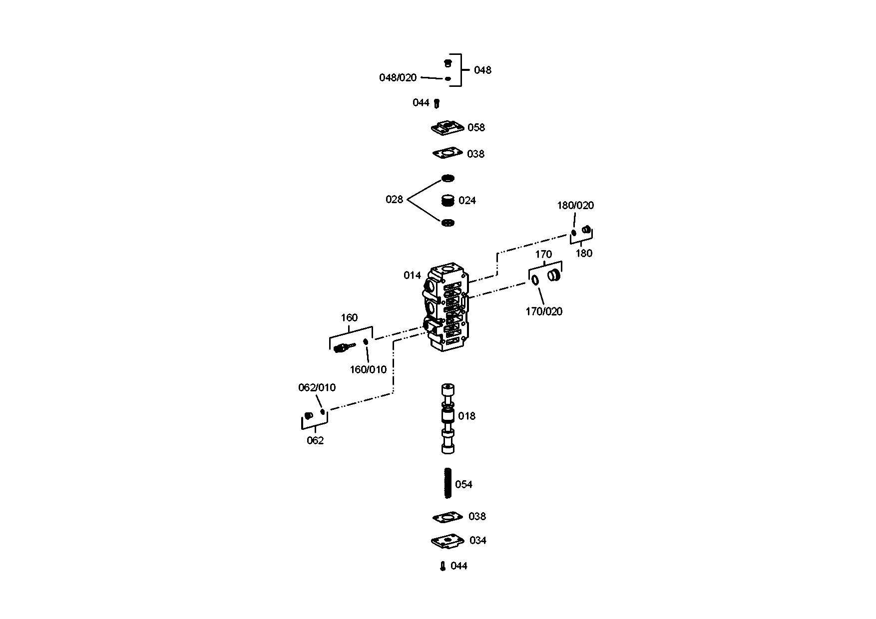 drawing for DOOSAN MX504613 - G.SHIFT HOUSING (figure 4)