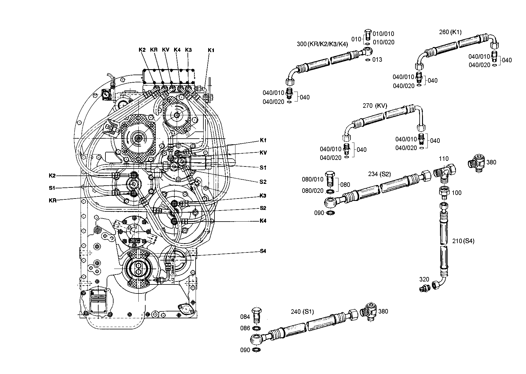 drawing for MOXY TRUCKS AS 352083 - STRAIGHT STUD (figure 1)