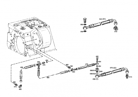 Technical drawing of Hyundai Construction Equipment ZGAQ-04779 ELBOW-JOINT with dimensions and layout (figure 5)