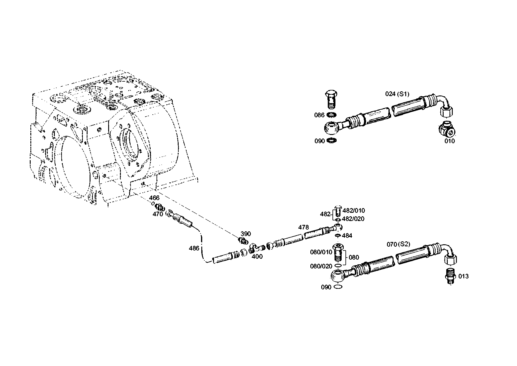 drawing for VOLVO 002292080 - HOSE PIPE (figure 4)