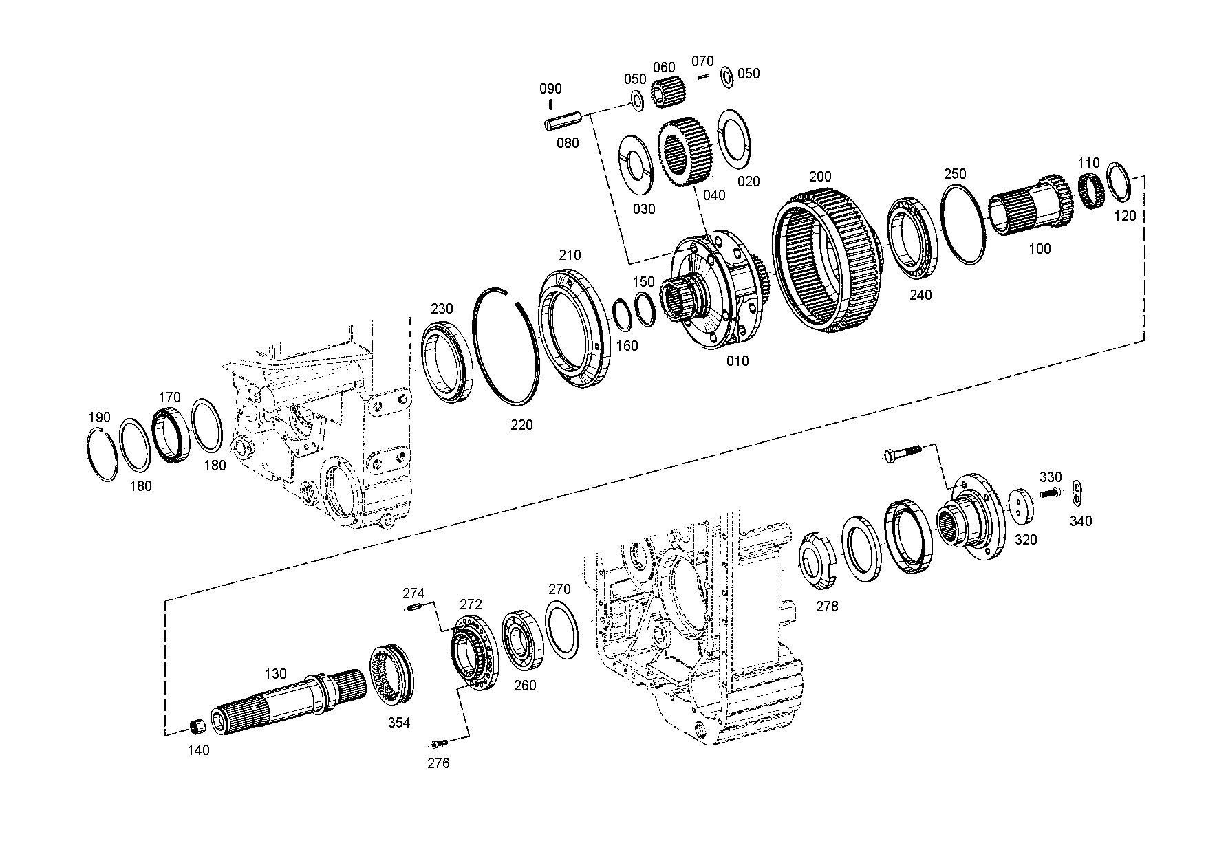 drawing for VOLVO TRUCKS 343102 - O-RING (figure 4)