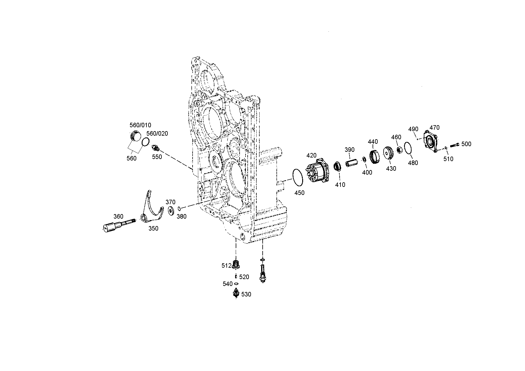 drawing for AGCO F181104221040 - NEEDLE CAGE (figure 2)