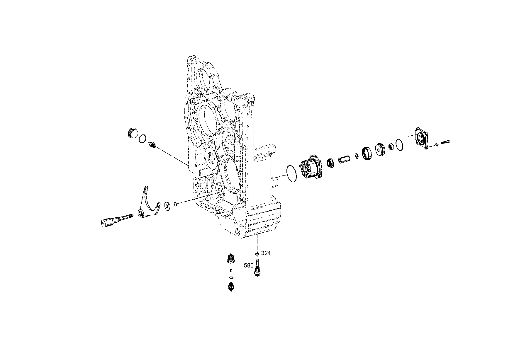 drawing for IVECO 98340432 - PULSE SENSOR (figure 2)