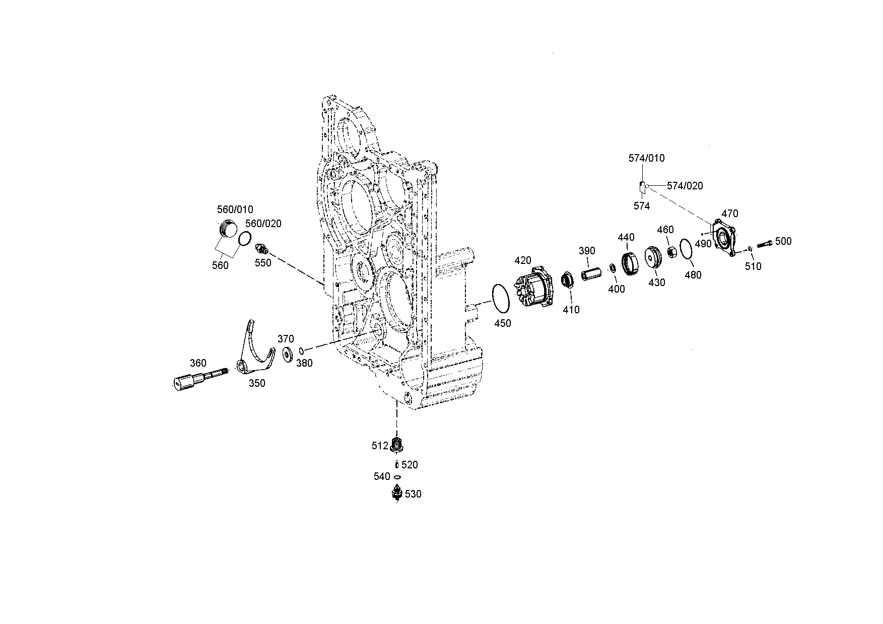 drawing for AGCO F181104221040 - NEEDLE CAGE (figure 4)