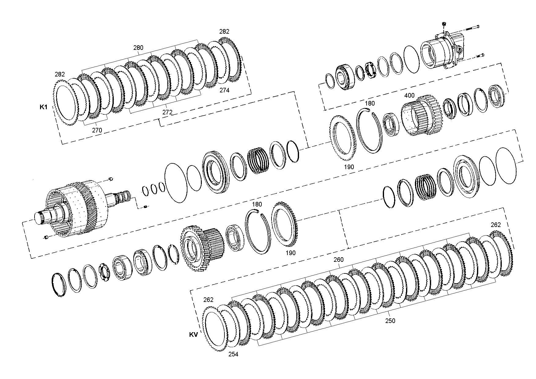 drawing for DOOSAN MX352154 - O.CLUTCH DISC (figure 4)